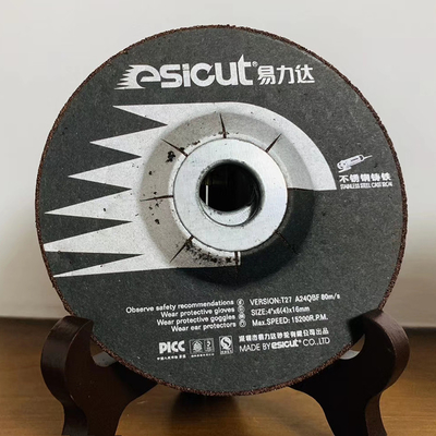 6&quot; discos abrasivos abrasivos ISO9001 de la metalurgia de X1/4 ' X7/8”