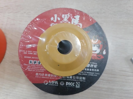 Lanzamiento de la máquina amoladora de disco flexible de 4 pulgadas