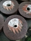El acero inoxidable rojo de D105x1.2x16mm que cortaba el ODM del OEM de los discos cortó la rueda para la amoladora