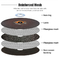 rueda cortada fina del disco para corte de metales del disco de los abrasivos 80m/s de 105x1.2x16m m