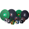 30 Grit To 600 Grit Flexible Green Grinding Disc 103mm*2.9mm*16m m